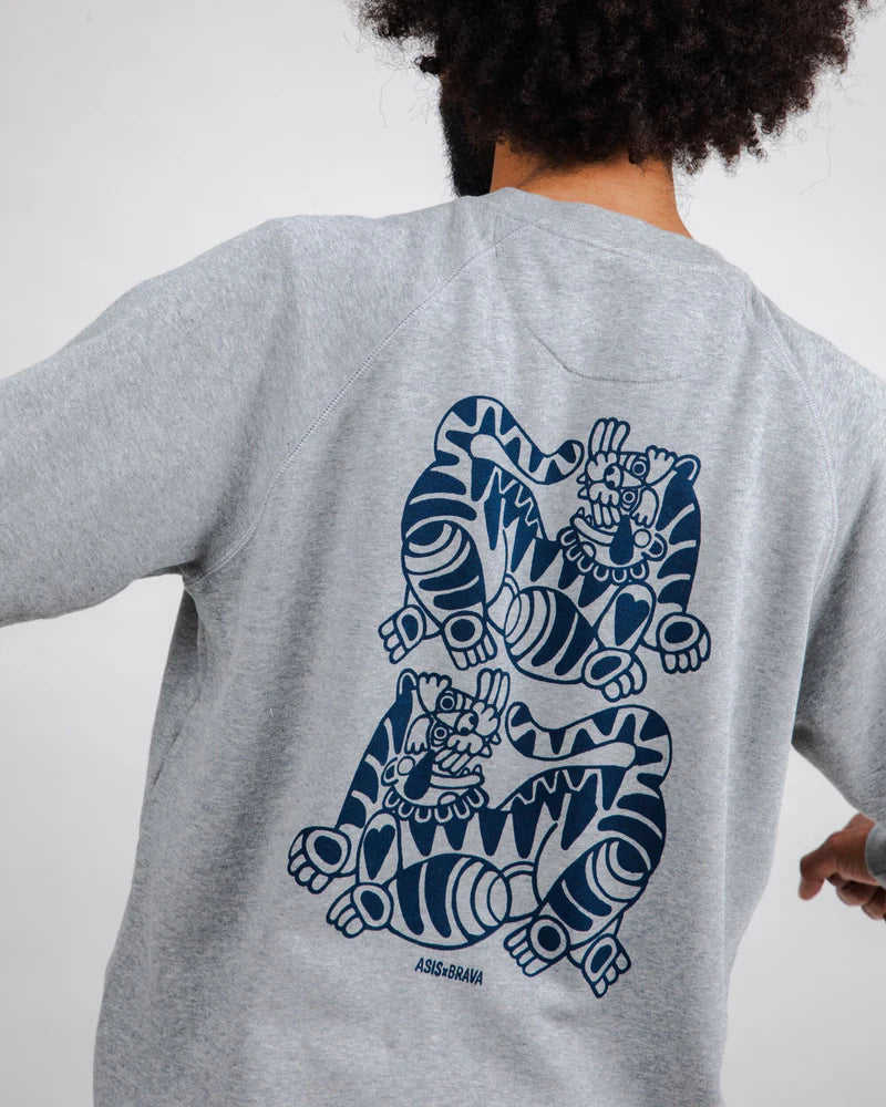 Asis Sweatshirt Tigris - Grey