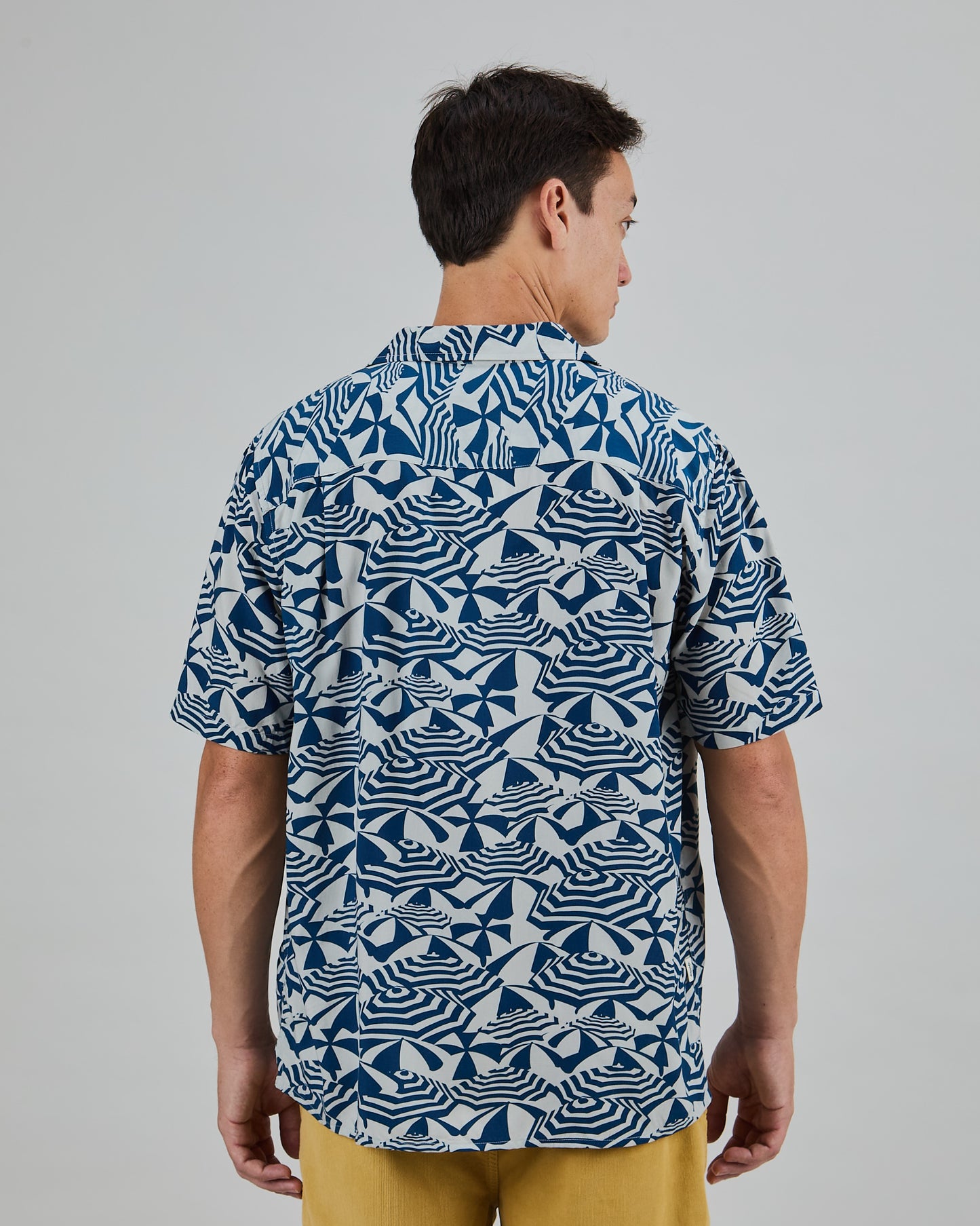 Sombrillas Aloha Shirt - Blue