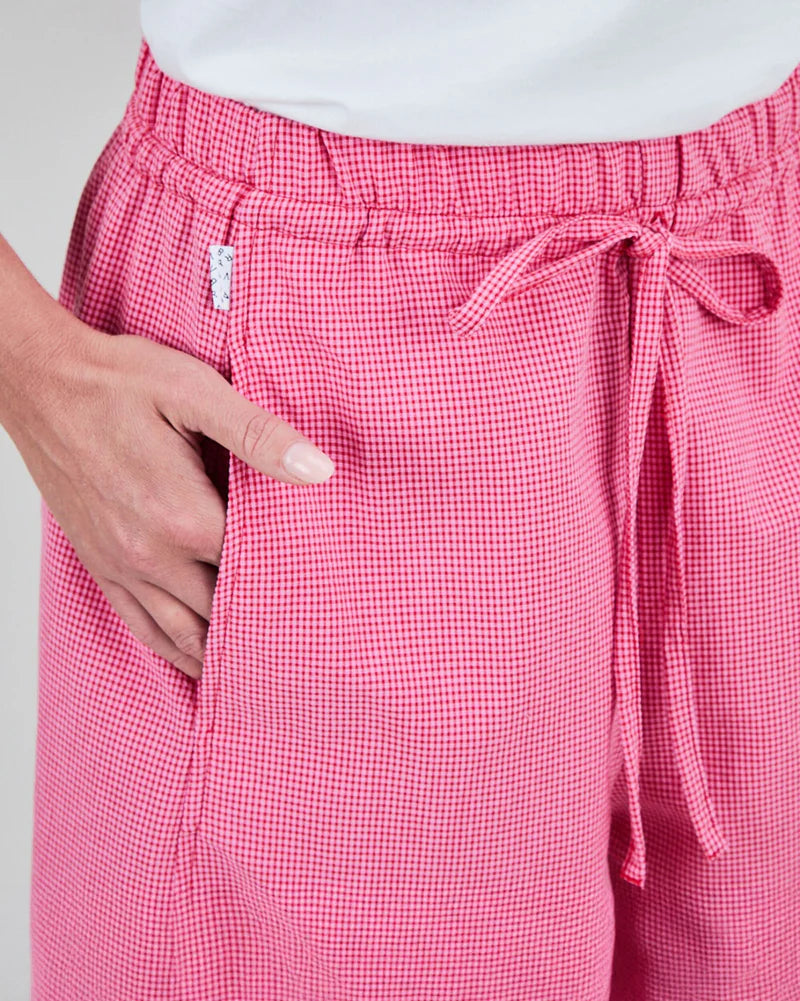 Balloon Pants - Pink Vichy