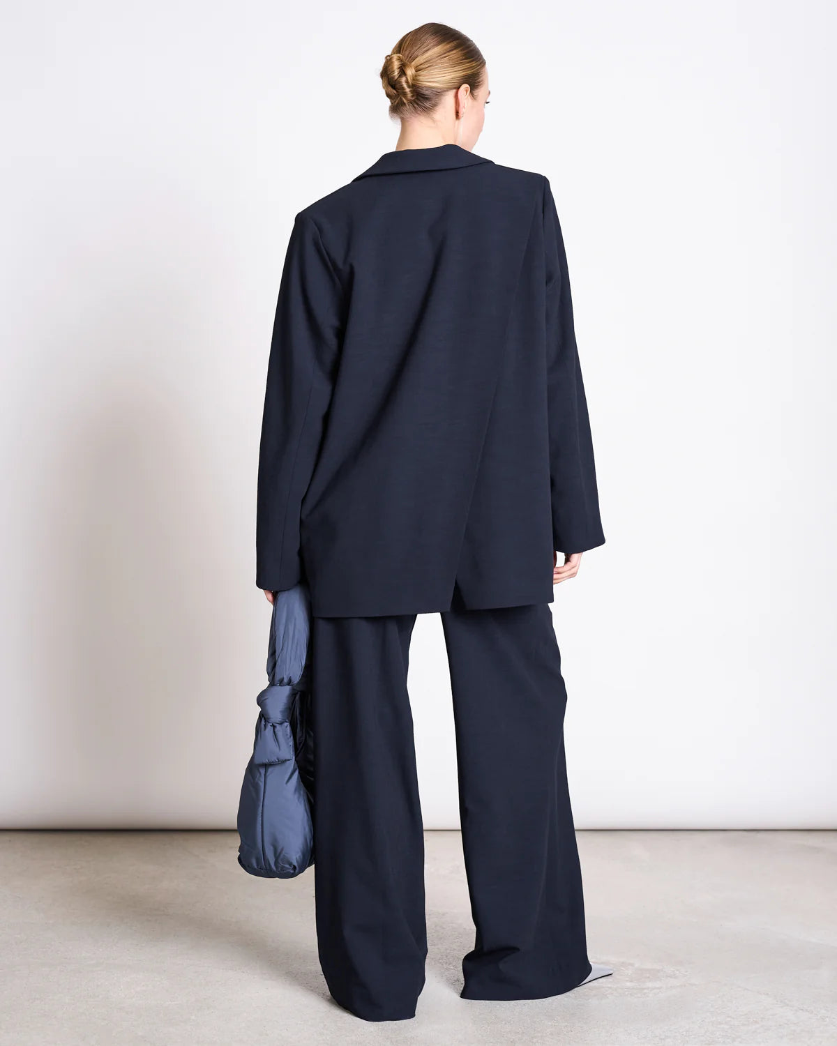 Jels Slitted Oversized Blazer - Nightfall