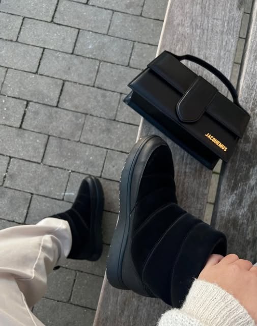 Woden Isa Waterproof Boot - Black