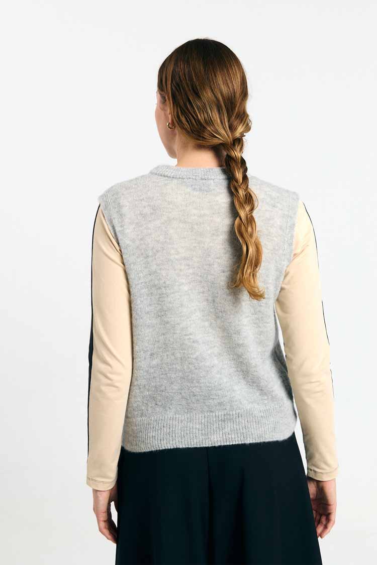 Mora Vest - Grey