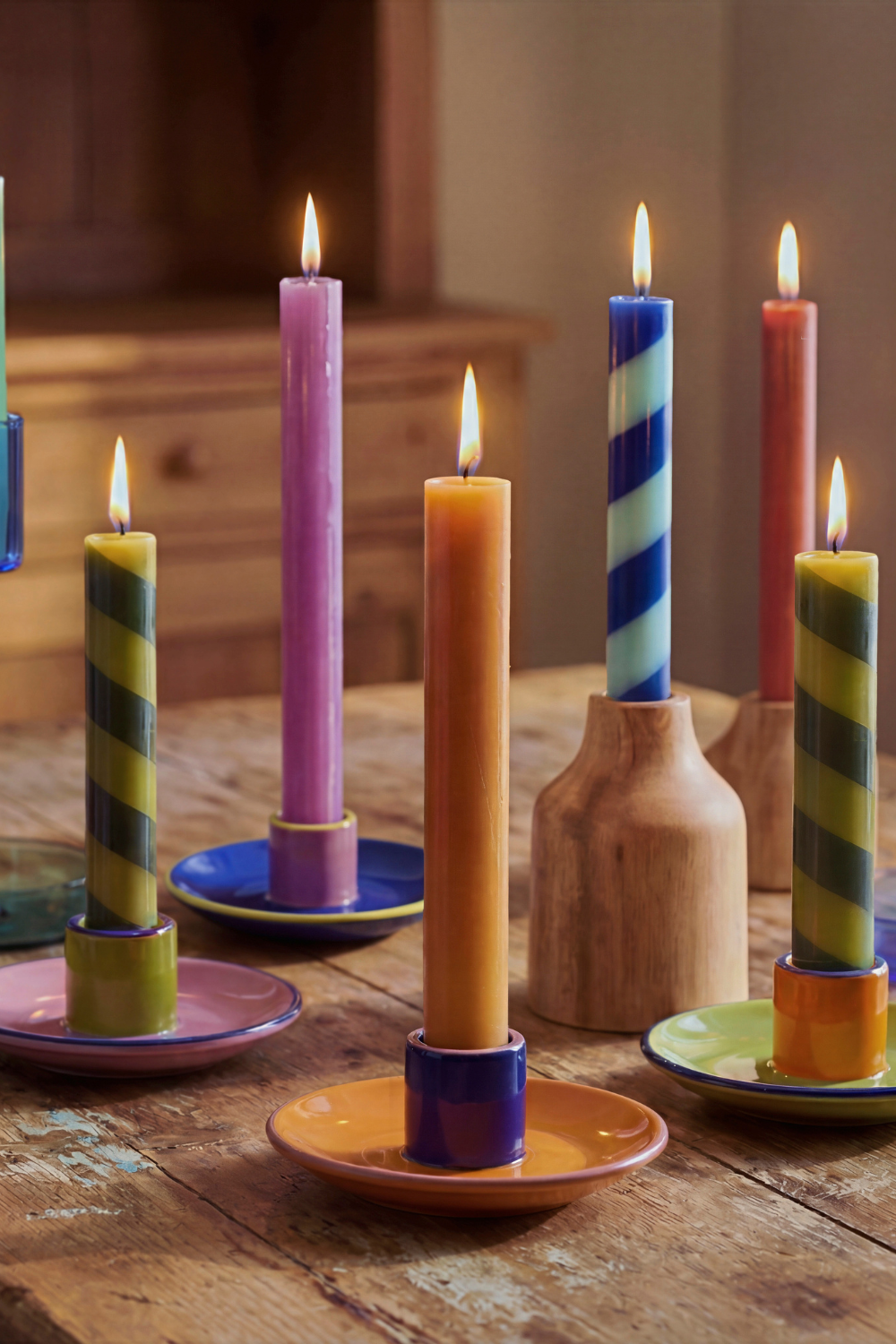 Candleholder Colouri - Green