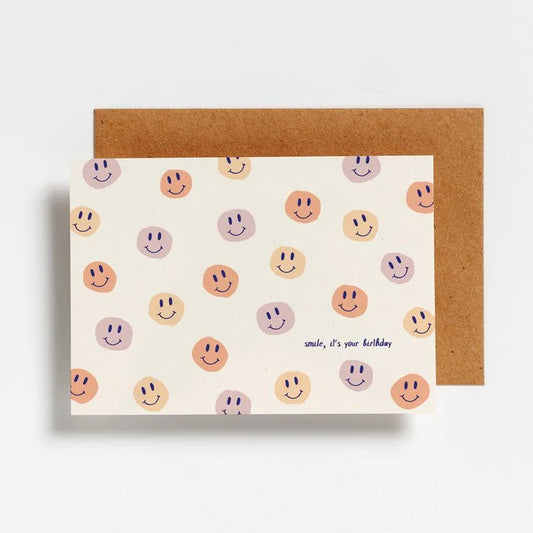 Postcard - Smile it's your birthday