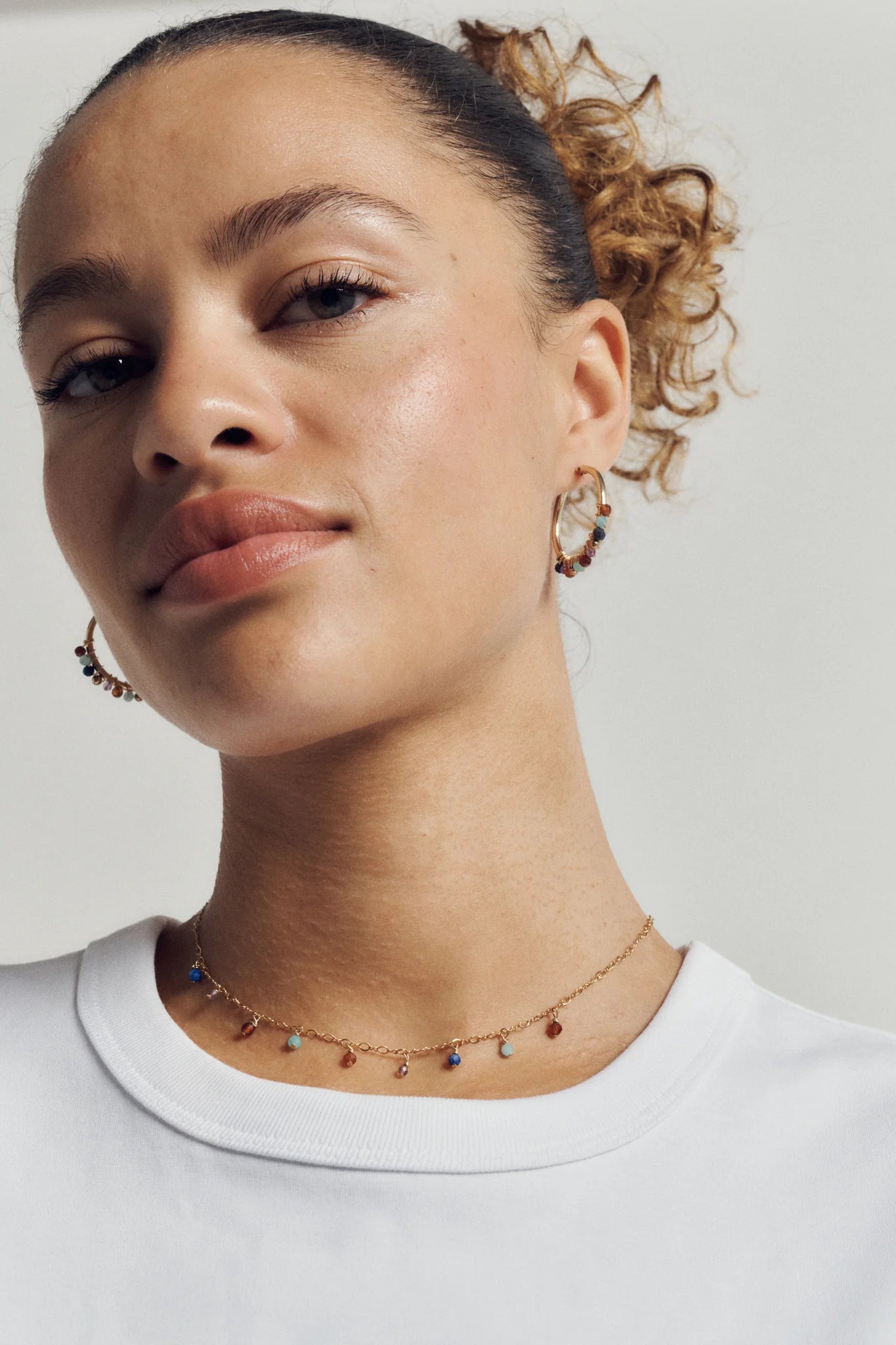 Coben Paula Hoops - Multicolor