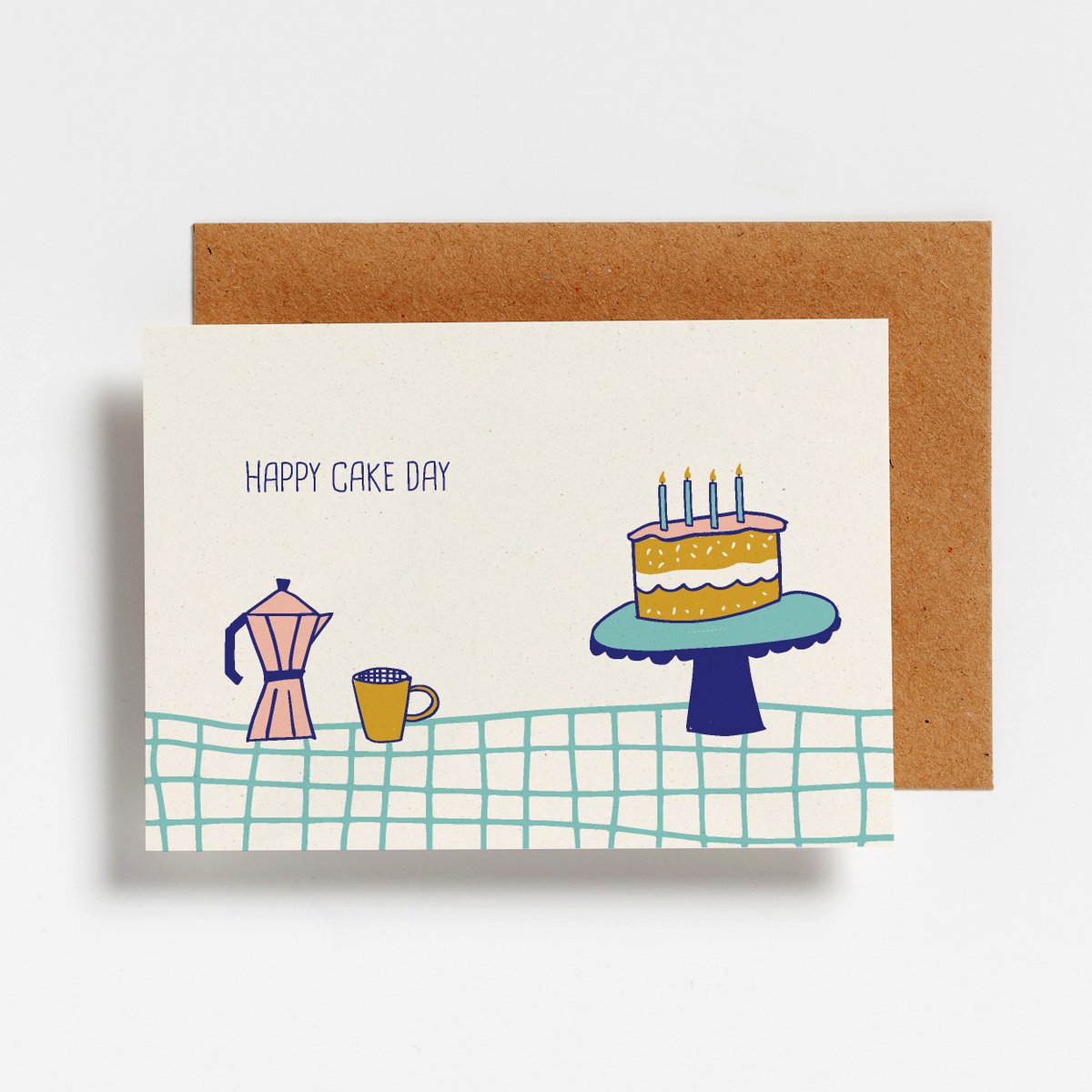 Postcard - Happy Cake Day