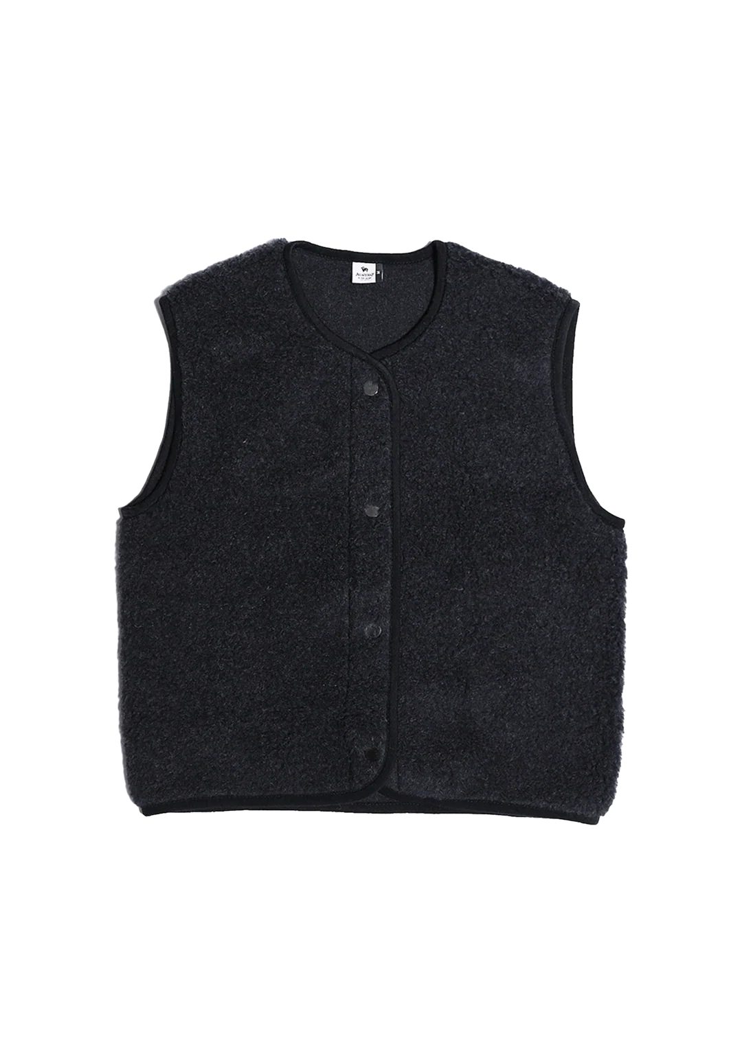 Tyb Light Wool Bodywarmer - Deep Black