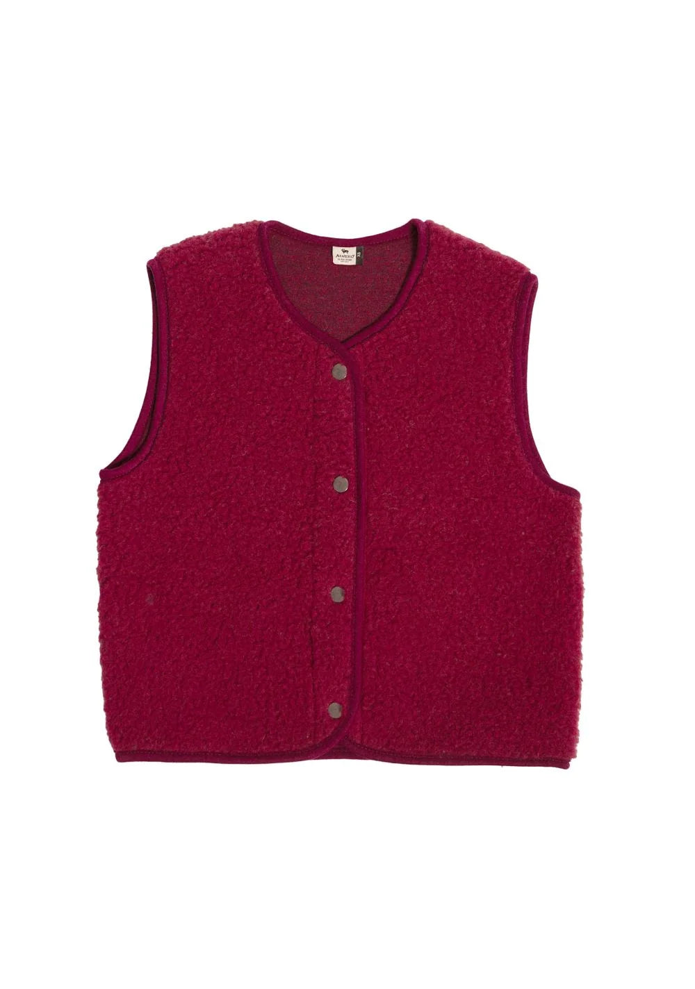 Tyb Light Wool Bodywarmer - Beet Light