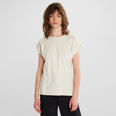 Visby T-shirt - Oat White