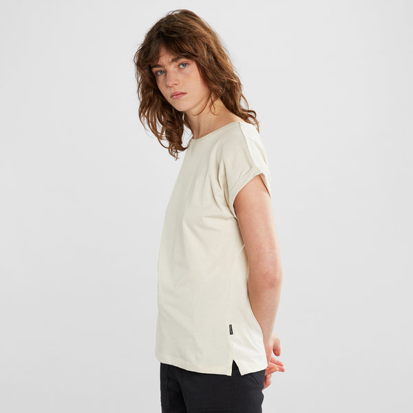 Visby T-shirt - Oat White