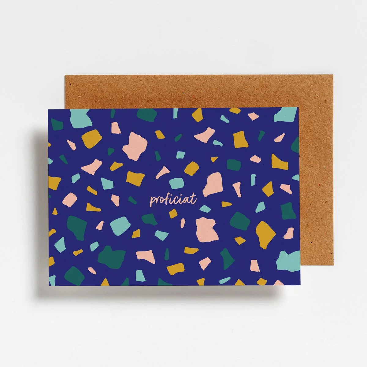 Postcard - Proficiat Marble