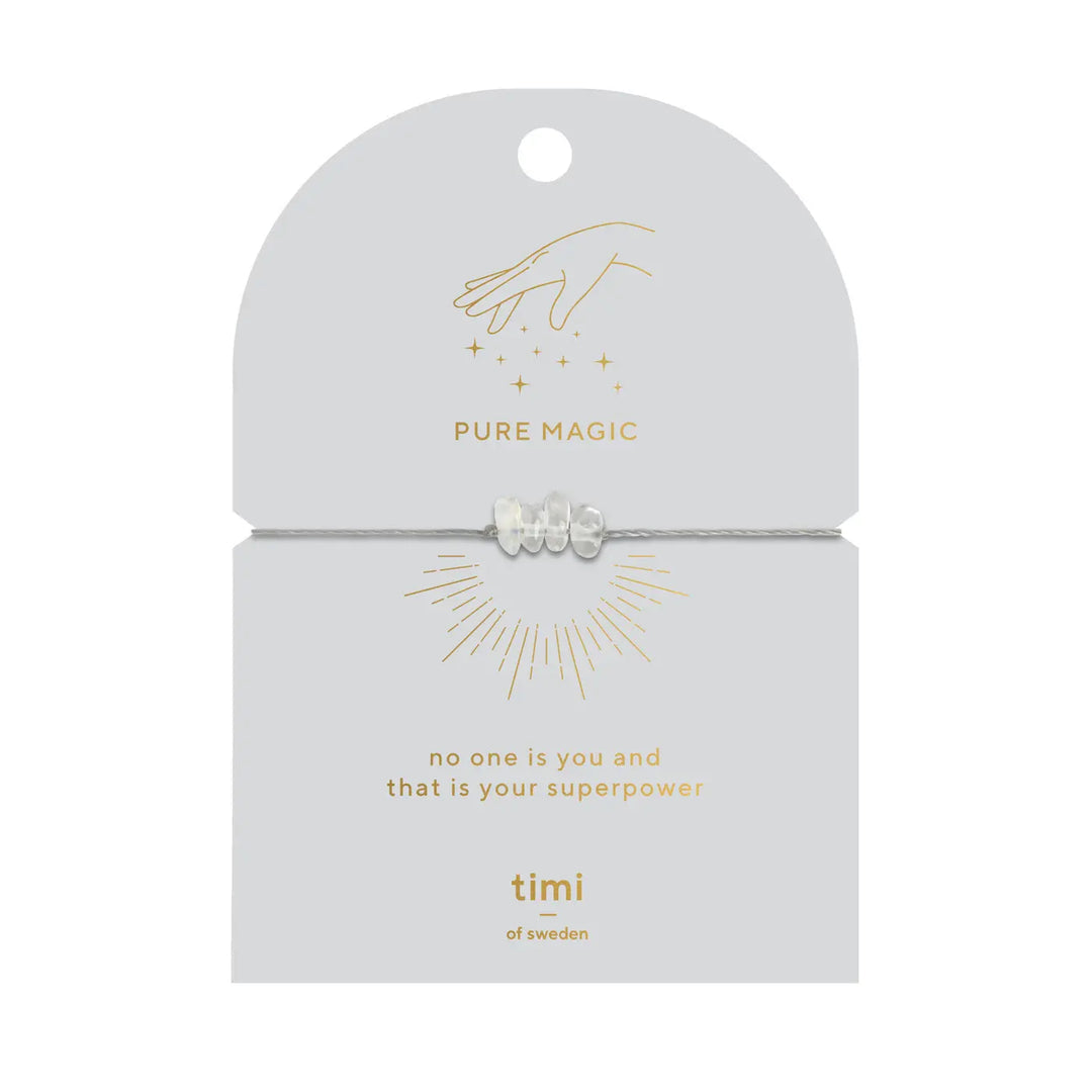 Chip Bracelet - Clear Quartz