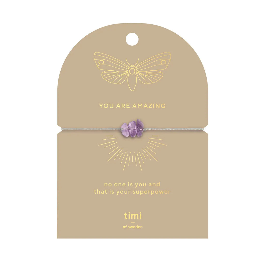 Chip Bracelet - Amethyst