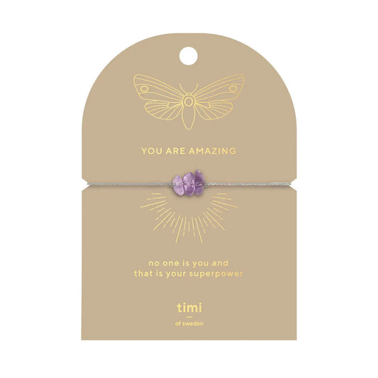 Chip Bracelet - Amethyst