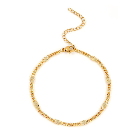 Sunday Vintage Chain Bracelet - Gold
