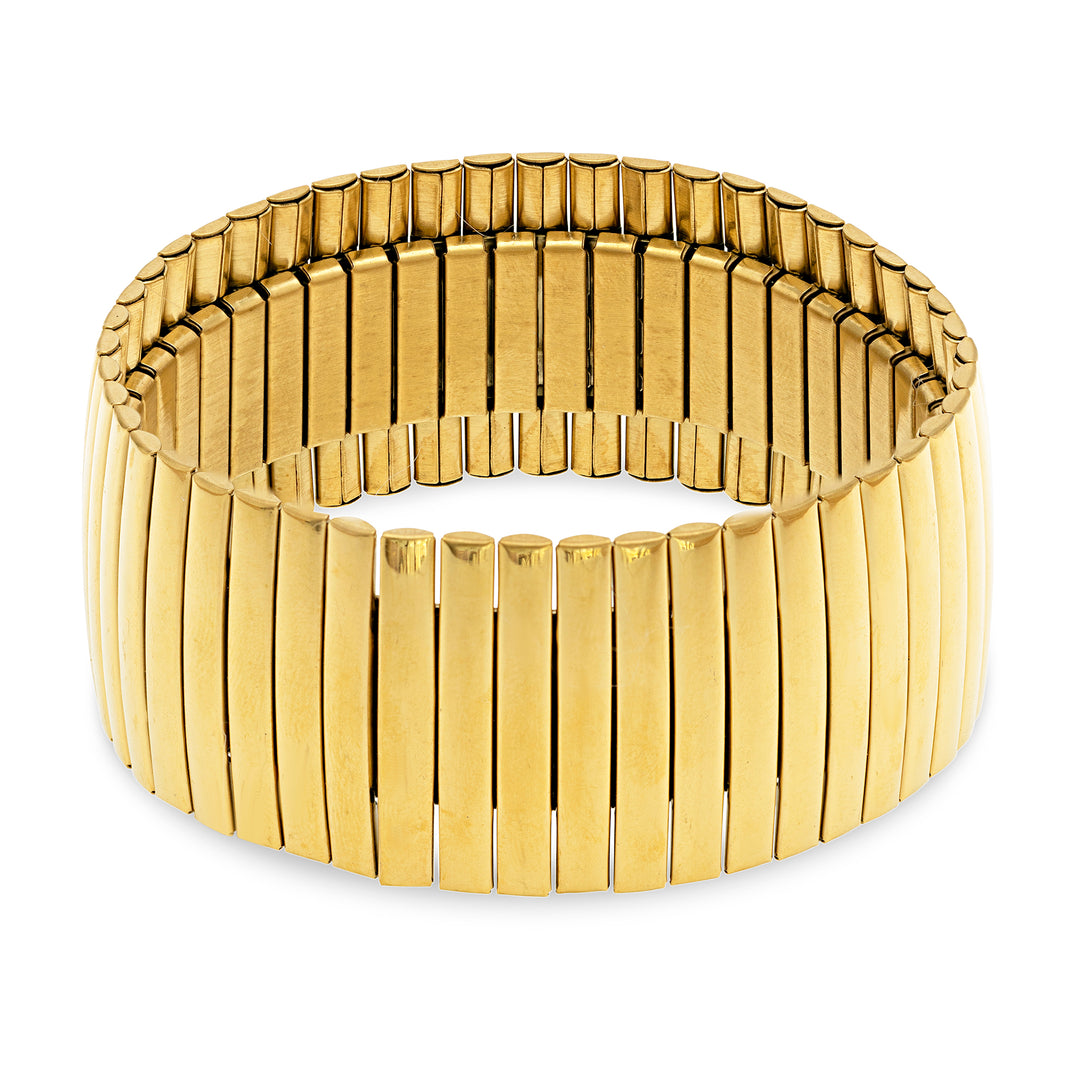 Cisi Stretch Bangle Bracelet - Gold