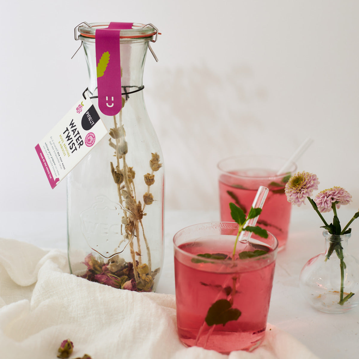 Water Twist - Rose, Hibiscus and Mountain-tea
