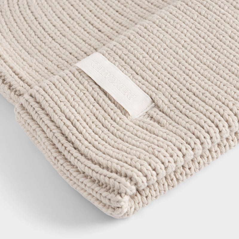 Narvik Beanie - Oat White