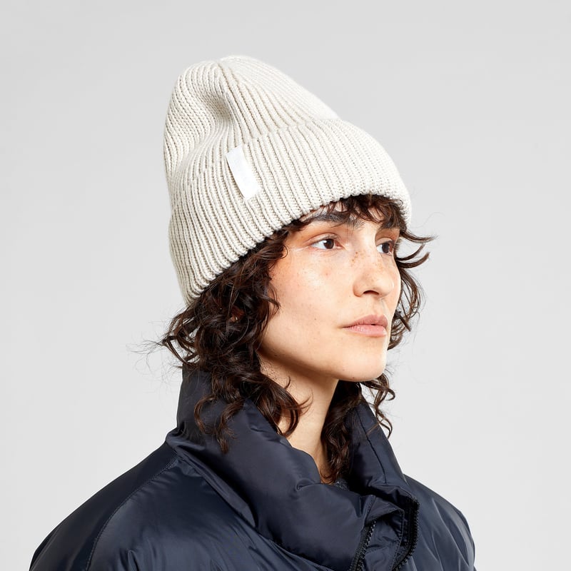 Narvik Beanie - Oat White