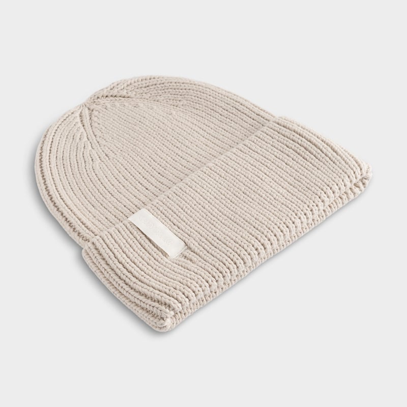 Narvik Beanie - Oat White