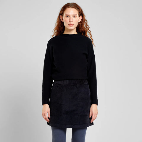 Dedicated Majorna Corduroy Skirt - Black