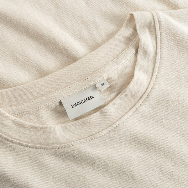 Vadstena Base T-shirt - Oat White