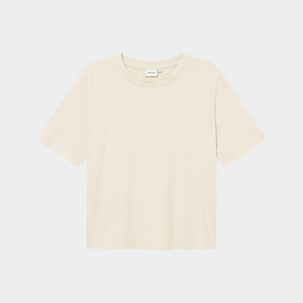 Vadstena Base T-shirt - Oat White