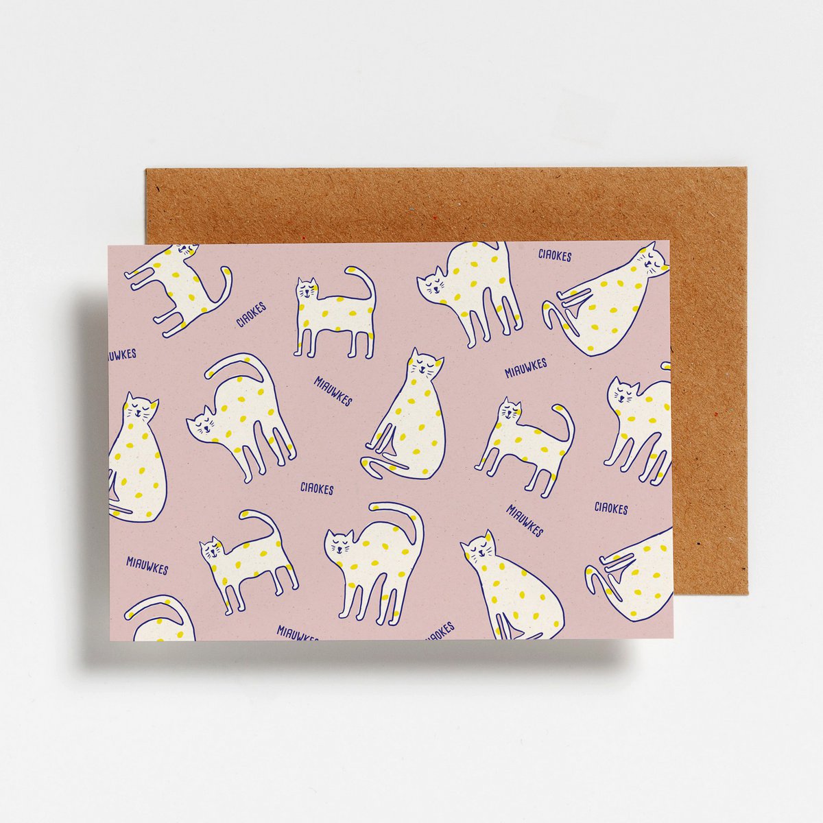 Postcard - Ciaokes Miauwkes