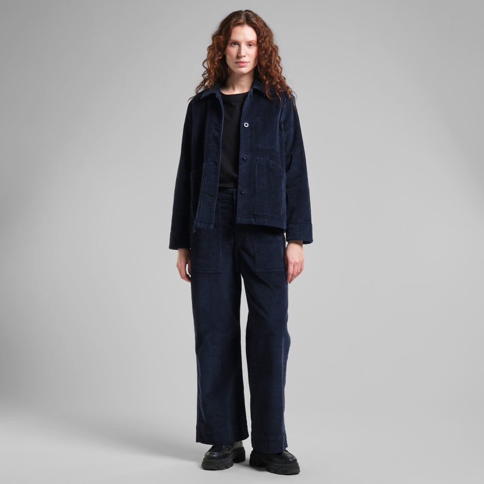 Stiby Corduroy Jacket - Navy