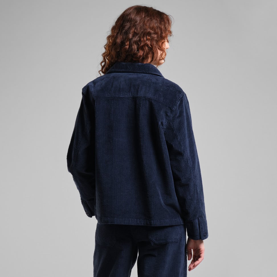 Stiby Corduroy Jacket - Navy