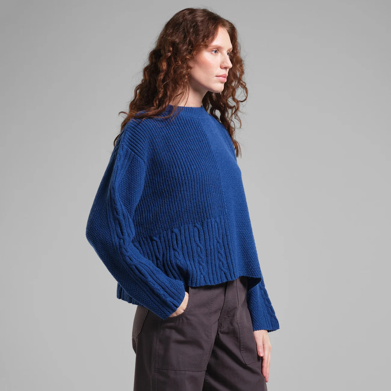 LAST ONE in M - Limboda Sweater - Royal Blue