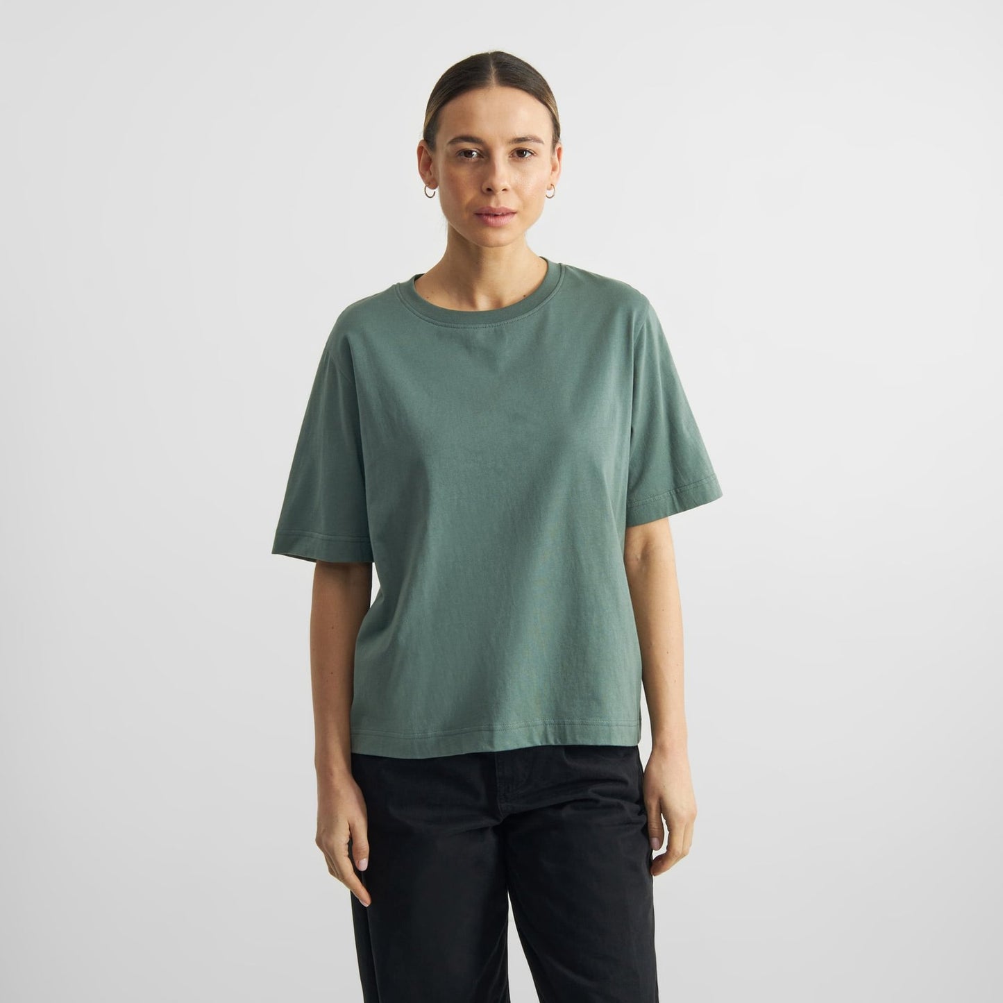 Vadstena Base T-shirt - Forest Green