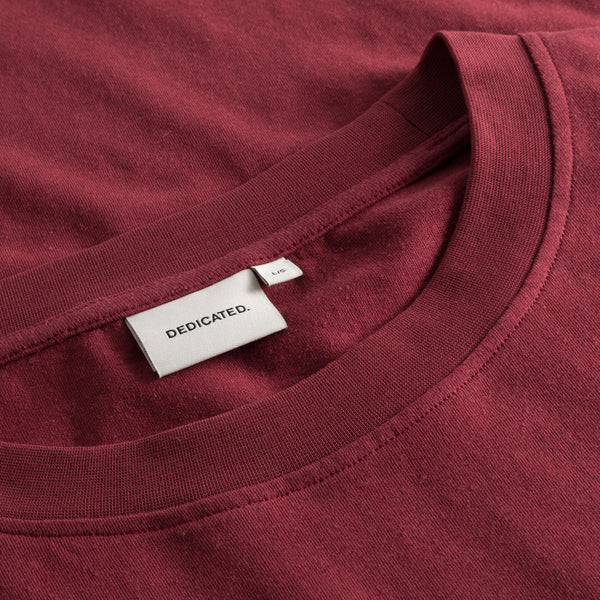 Gustavsberg T-shirt Hemp - Tibetan Red