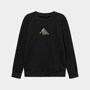 Malmoe Logo Peak Sweatshirt - Black