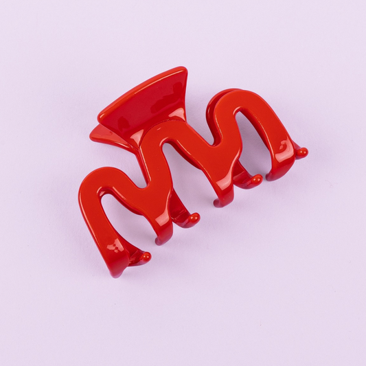 Hair Clip Medium - Red