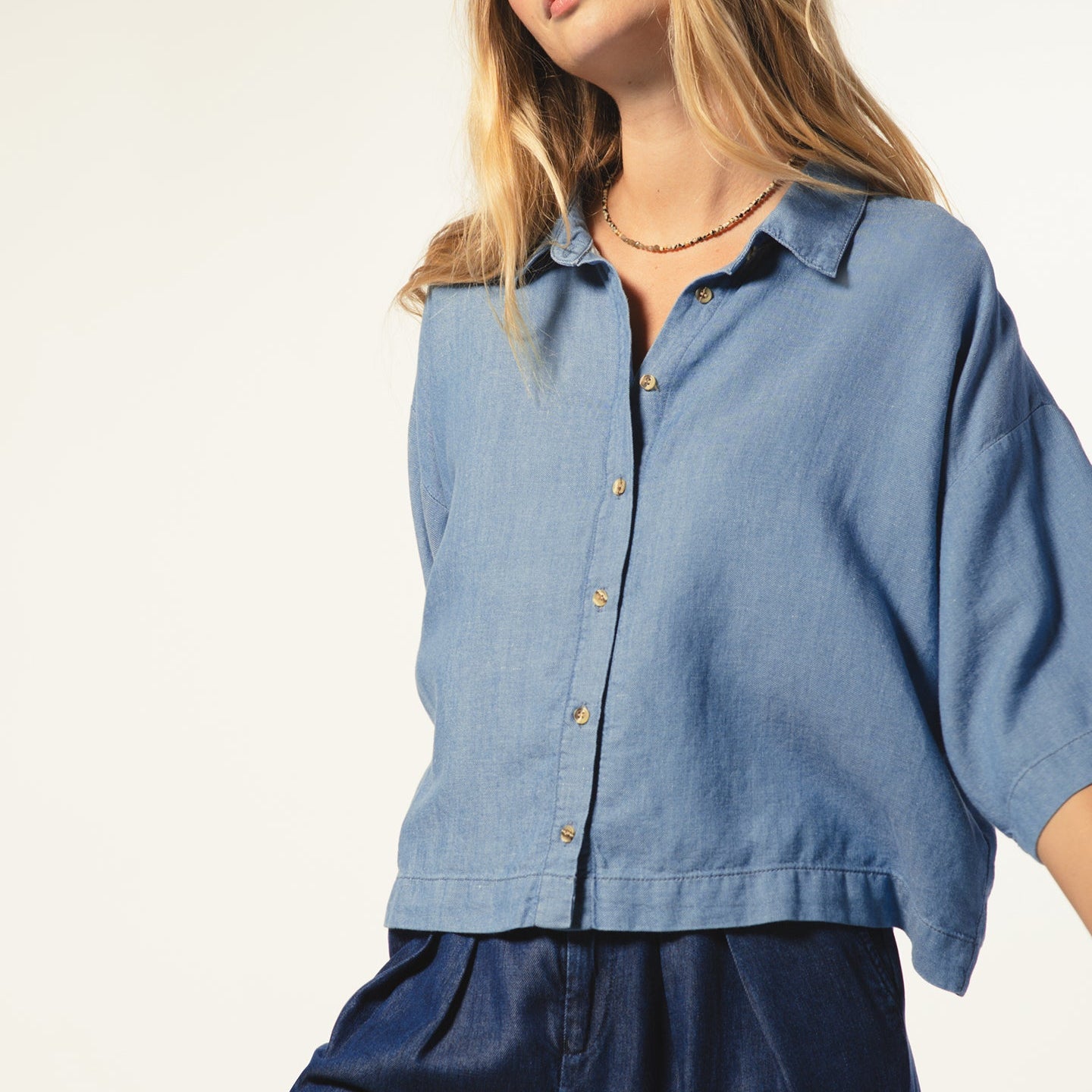 Alizee Shirt - Blue Sky