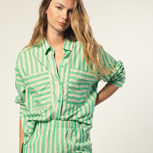 LAST ONE in L - Anais Shirt - Garden