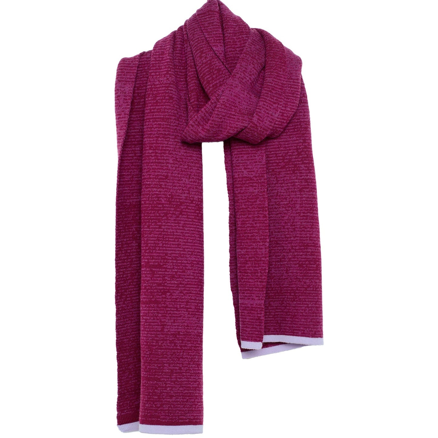 Apostrophe Maxi Scarf - Maroon