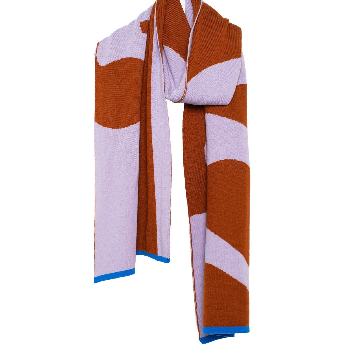 Semicolon Maxi Scarf - Lilac