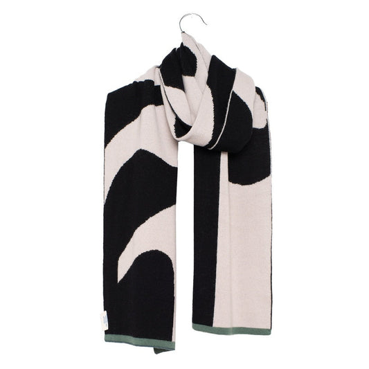 Semicolon Midi Scarf - Black