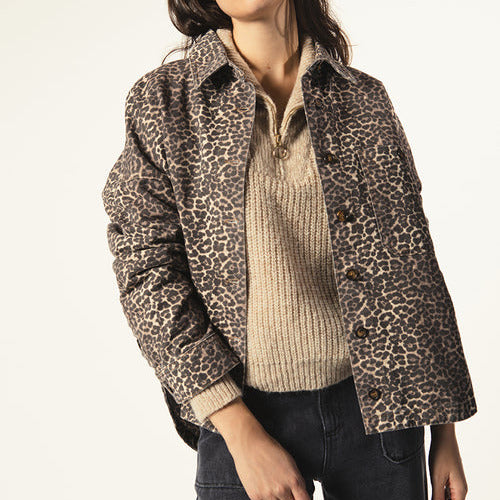 LAST ONE in L - Ayana Shirt - Leopard