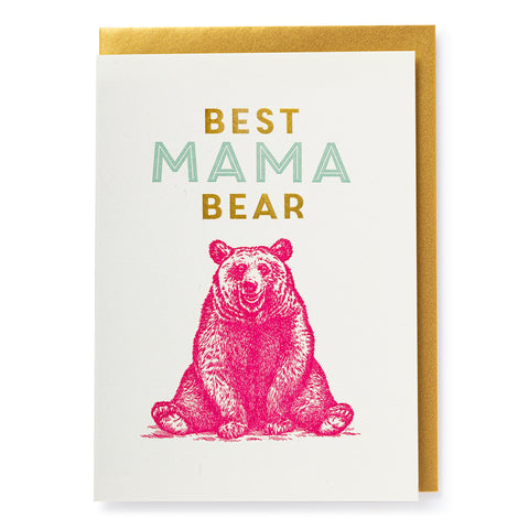 Archivist Gallery Greeting Card - Mama Bear