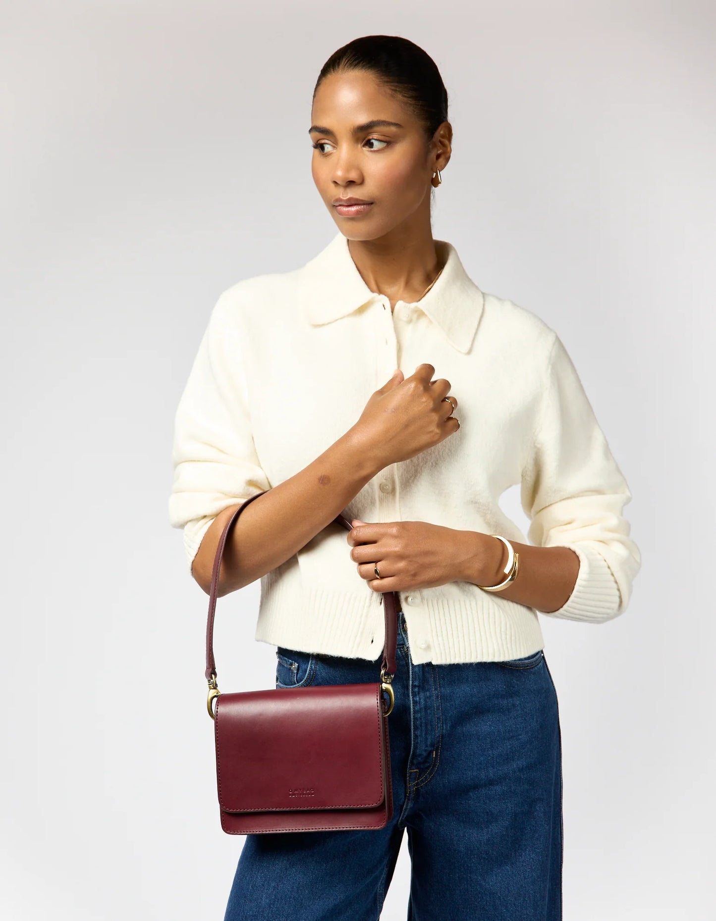 Audrey Mini - Chocolate Classic Leather