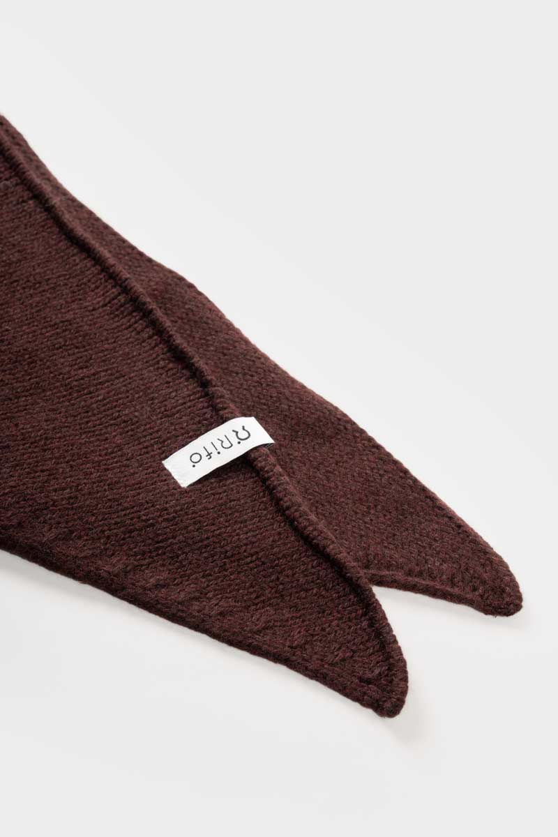 Masha Cashmere Bandana - Brown Caffè