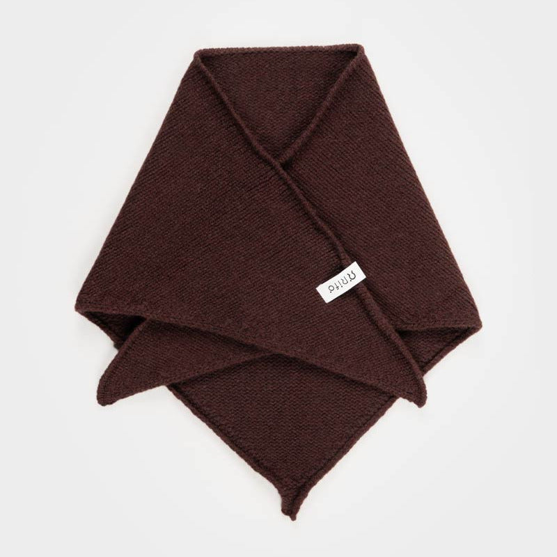 Masha Cashmere Bandana - Brown Caffè