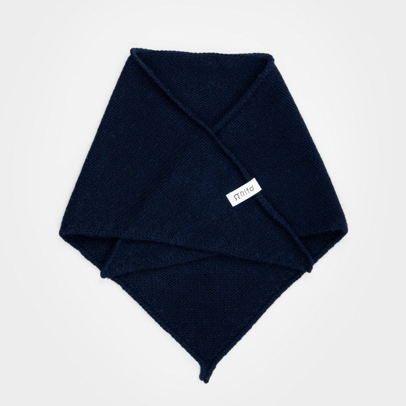Masha Cashmere Bandana - Blue Mora