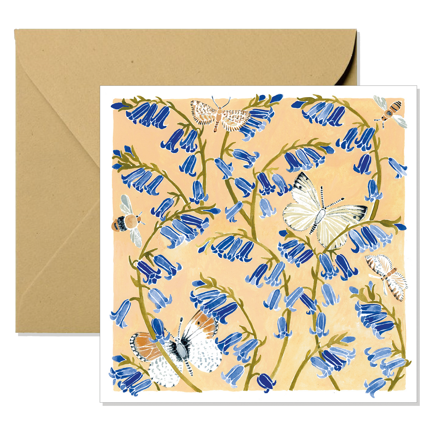 Greeting Card - Bluebell