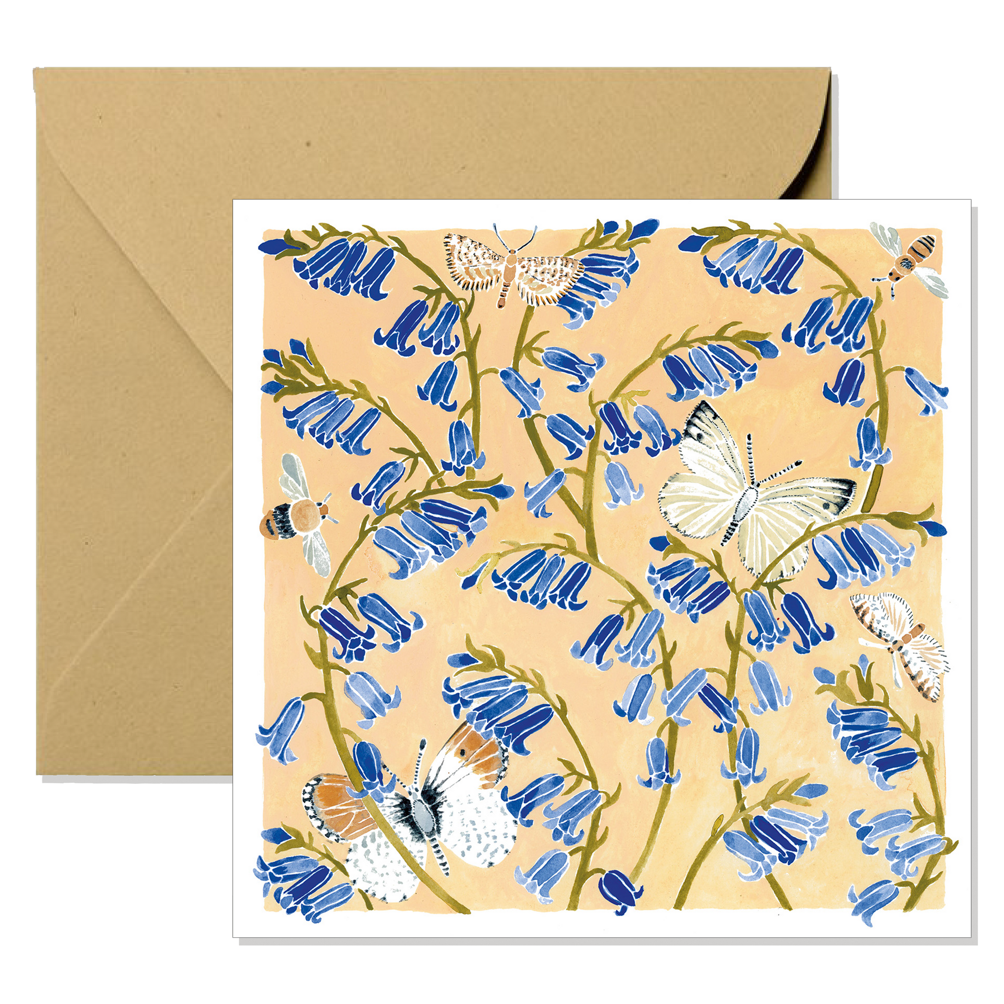 Greeting Card - Bluebell