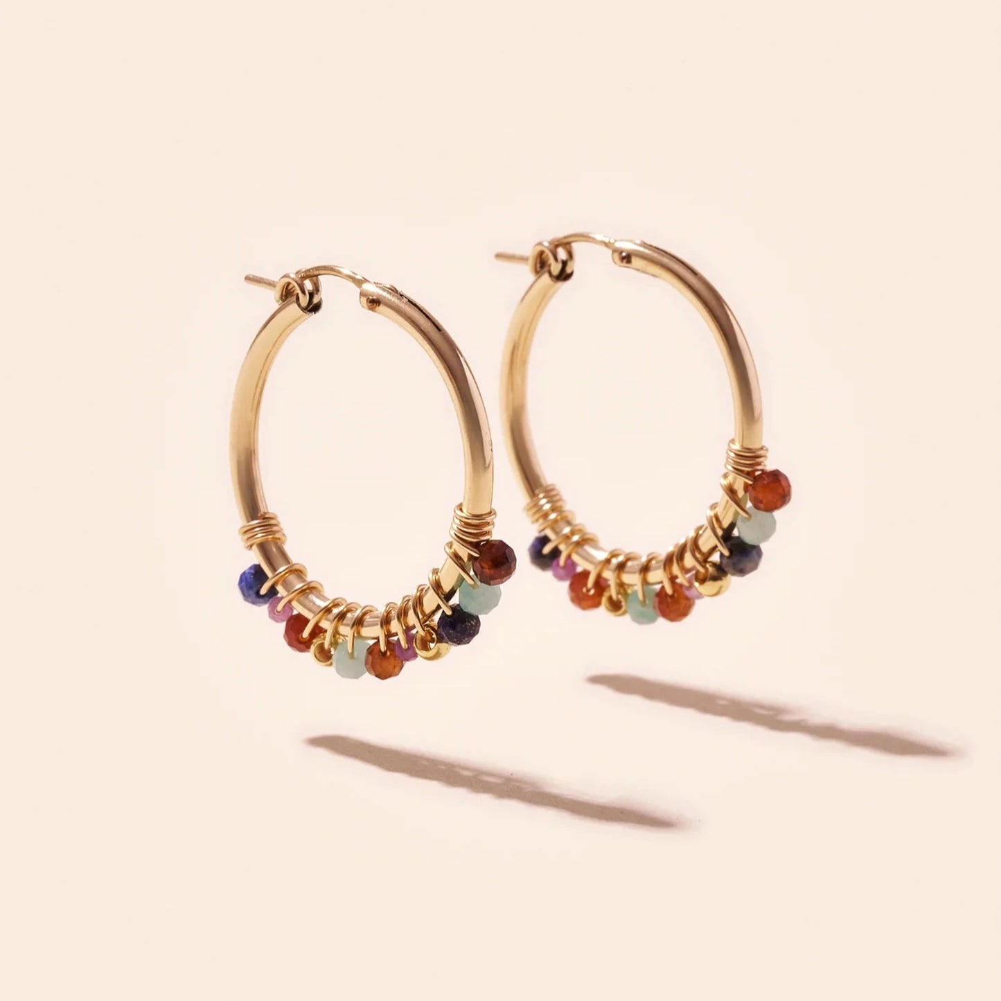 Coben Paula Hoops - Multicolor