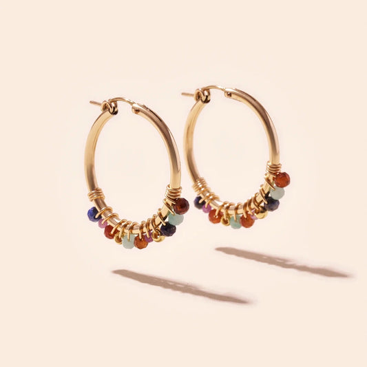 Coben Paula Hoops - Multicolor